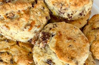 SAUSAGE CHEESE BISCUITS – The Southern Lady Cooks