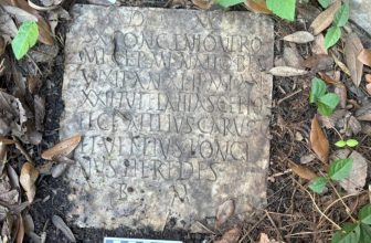 How a Missing Ancient Roman Tombstone Ended up in a Louisiana Backyard