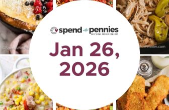 Weekly Meal Plan Jan 26, 2026