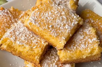LEMON CHESS BARS – The Southern Lady Cooks